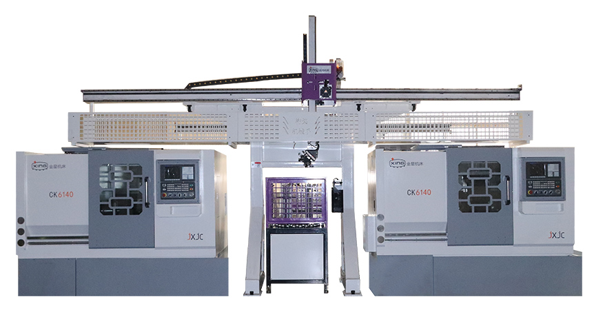 桁架机器人自动加工单元